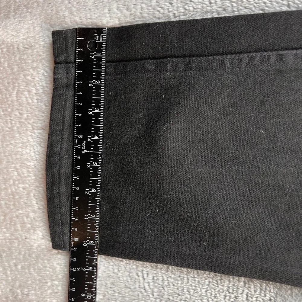 Wrangler 936WBK Cowboy Cut Slim Fit Black Denim Jeans Mens 33x30 Made in USA